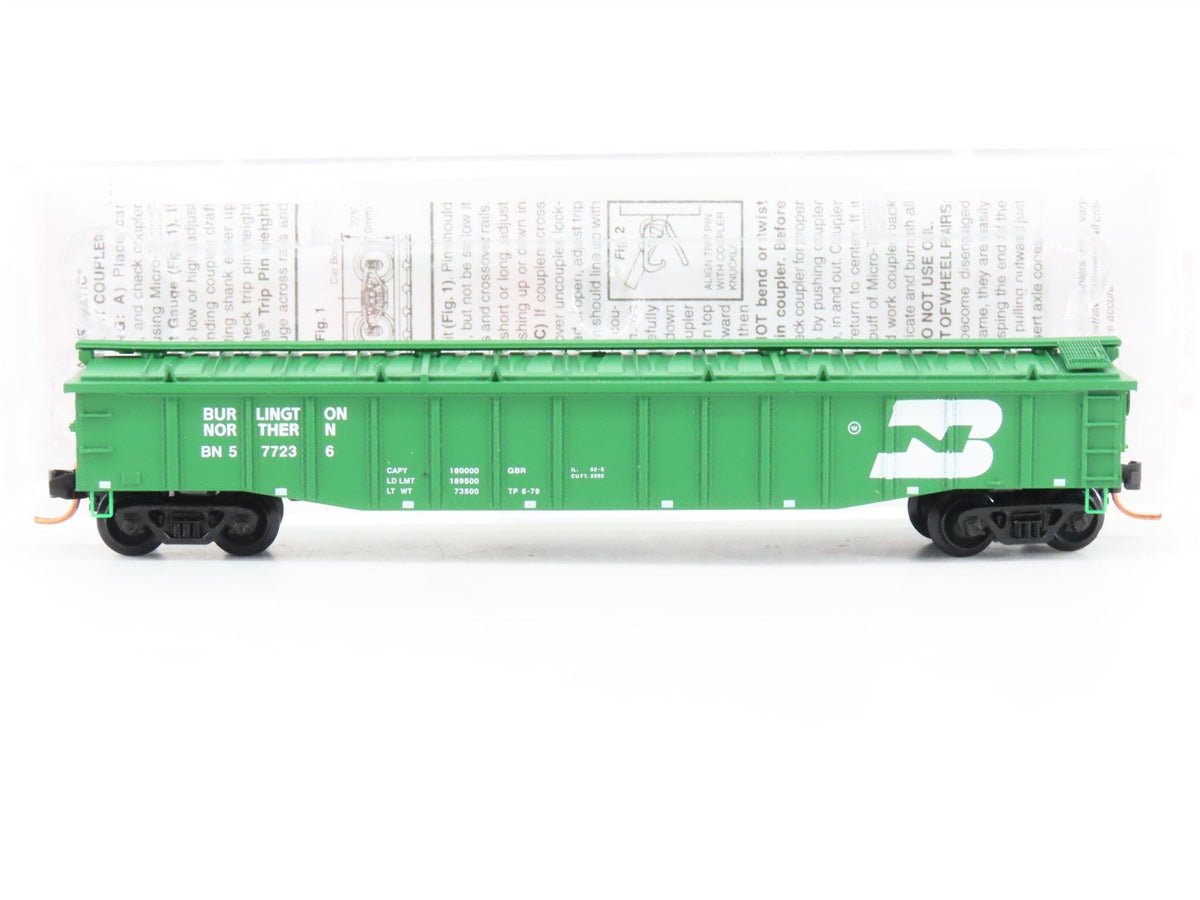 N Scale Micro-Trains MTL 10600250 BN Burlington Northern 50&#39; Gondola #577236