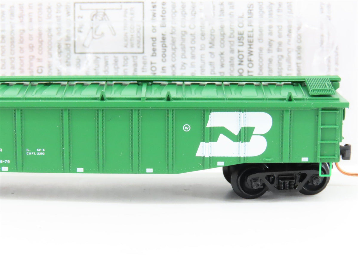N Scale Micro-Trains MTL 10600250 BN Burlington Northern 50&#39; Gondola #577236