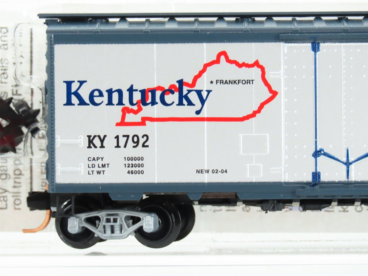 N Micro-Trains MTL 21375 KY Kentucky State 40&#39; Standard Boxcar #1792