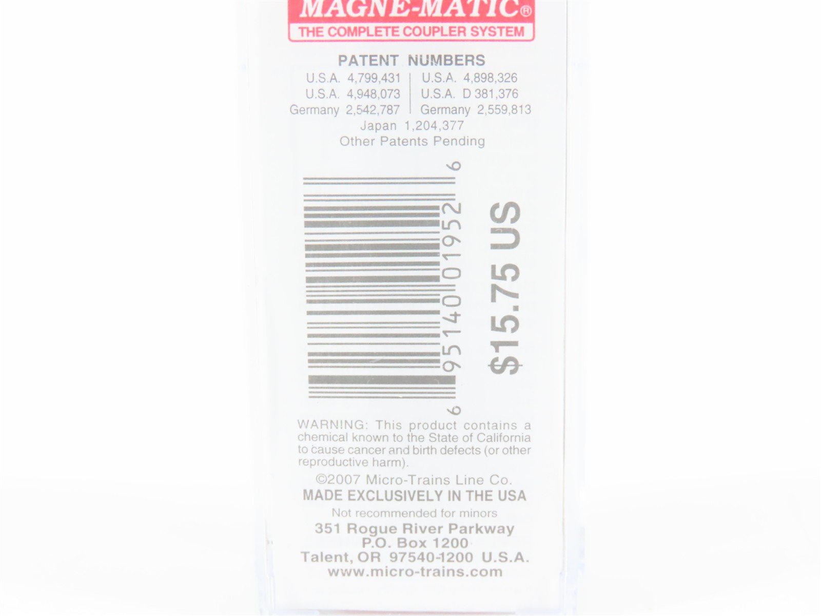 N Scale Micro-Trains MTL 10500590 MKT Missouri Kansas Texas 50' Gondola #12447