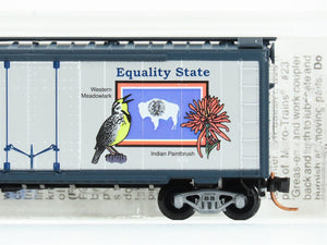 N Micro-Trains MTL 21379 WY Wyoming State 40' Standard Boxcar #1890