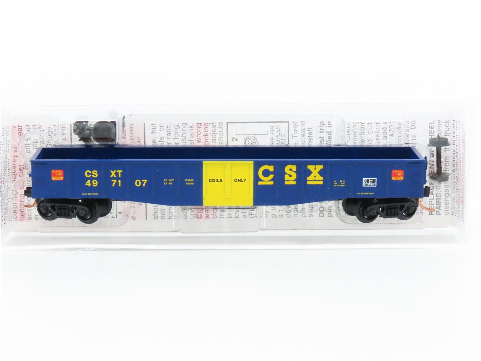 N Scale Micro-Trains MTL 10500120 CSXT CSX Transportation 50' Gondola #497107