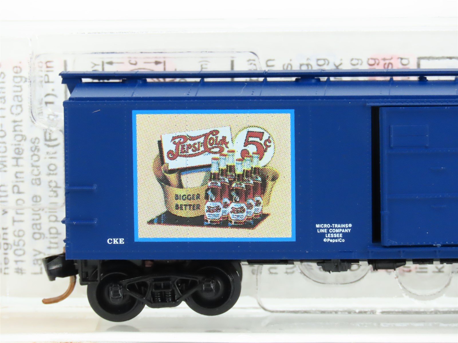 N Scale Micro-Trains MTL 120220 PCMT Pepsi-Cola 40' USRA Steel Boxcar #12024