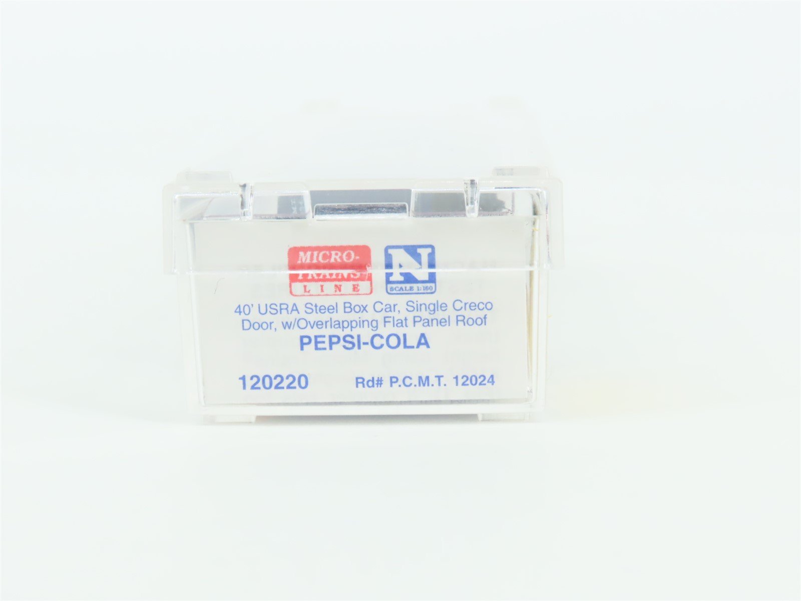 N Scale Micro-Trains MTL 120220 PCMT Pepsi-Cola 40' USRA Steel Boxcar #12024