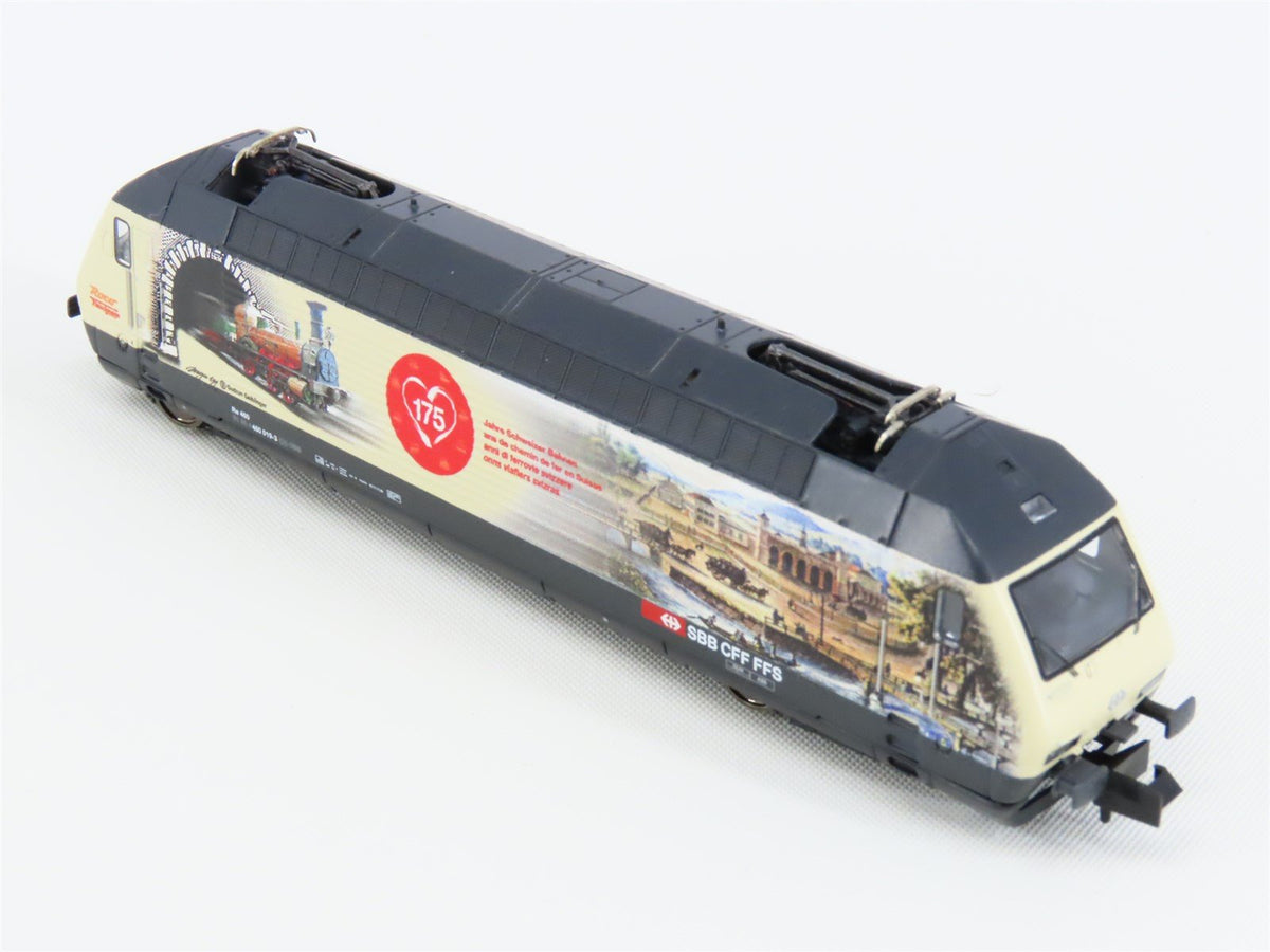 N Fleischmann 731299 SBB CFF FFS Swiss &quot;175 Years&quot; Re 460 Electric - DCC Ready