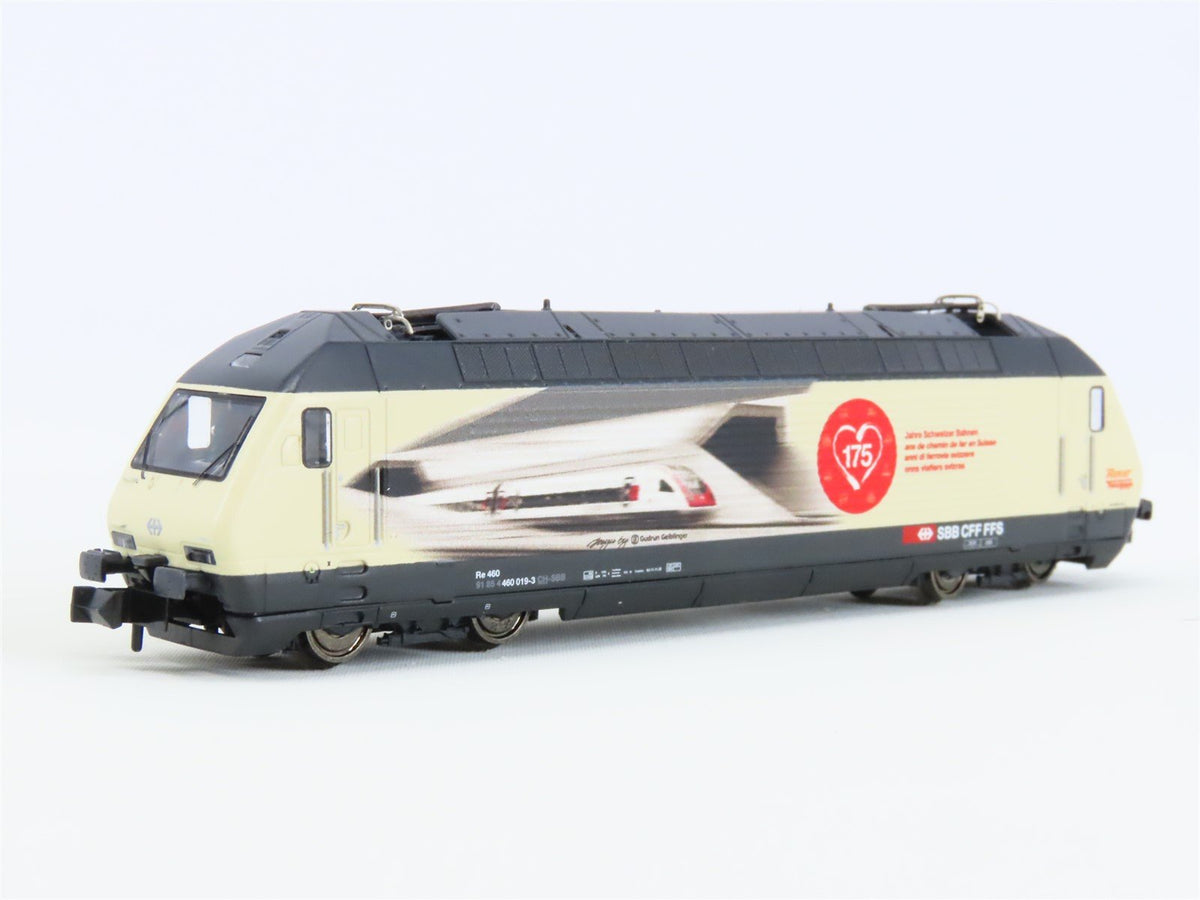 N Fleischmann 731299 SBB CFF FFS Swiss &quot;175 Years&quot; Re 460 Electric - DCC Ready