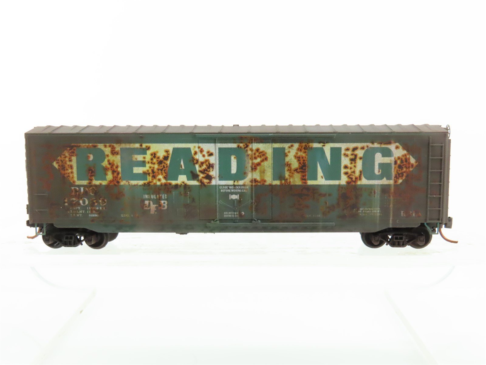 N Scale Micro-Trains MTL 03844510 RDG Reading 50' Boxcar #17039 Weathered