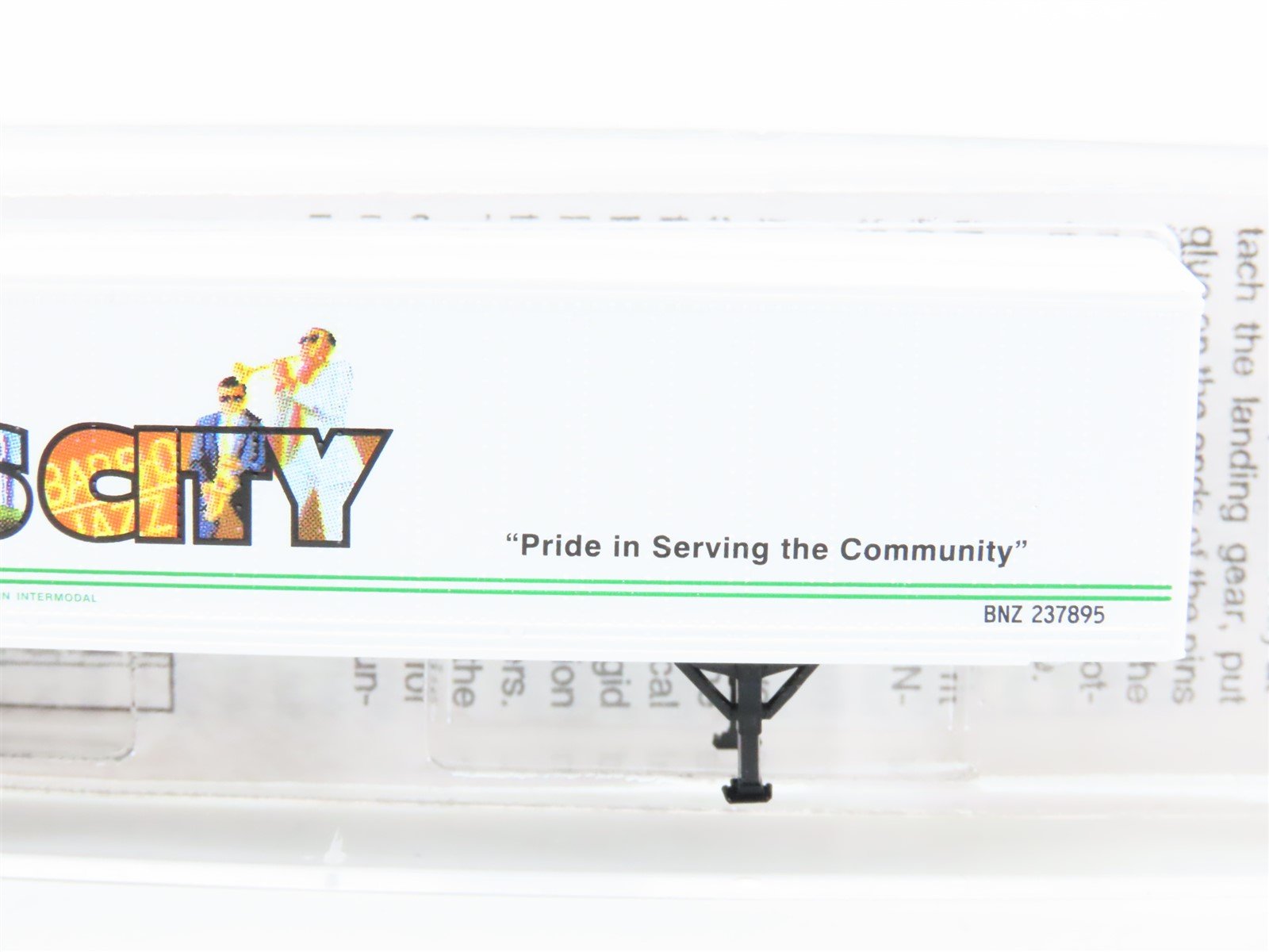 N Scale Micro-Trains MTL 67110 BNZ Intermodal Kansas City 45' Trailer #237895