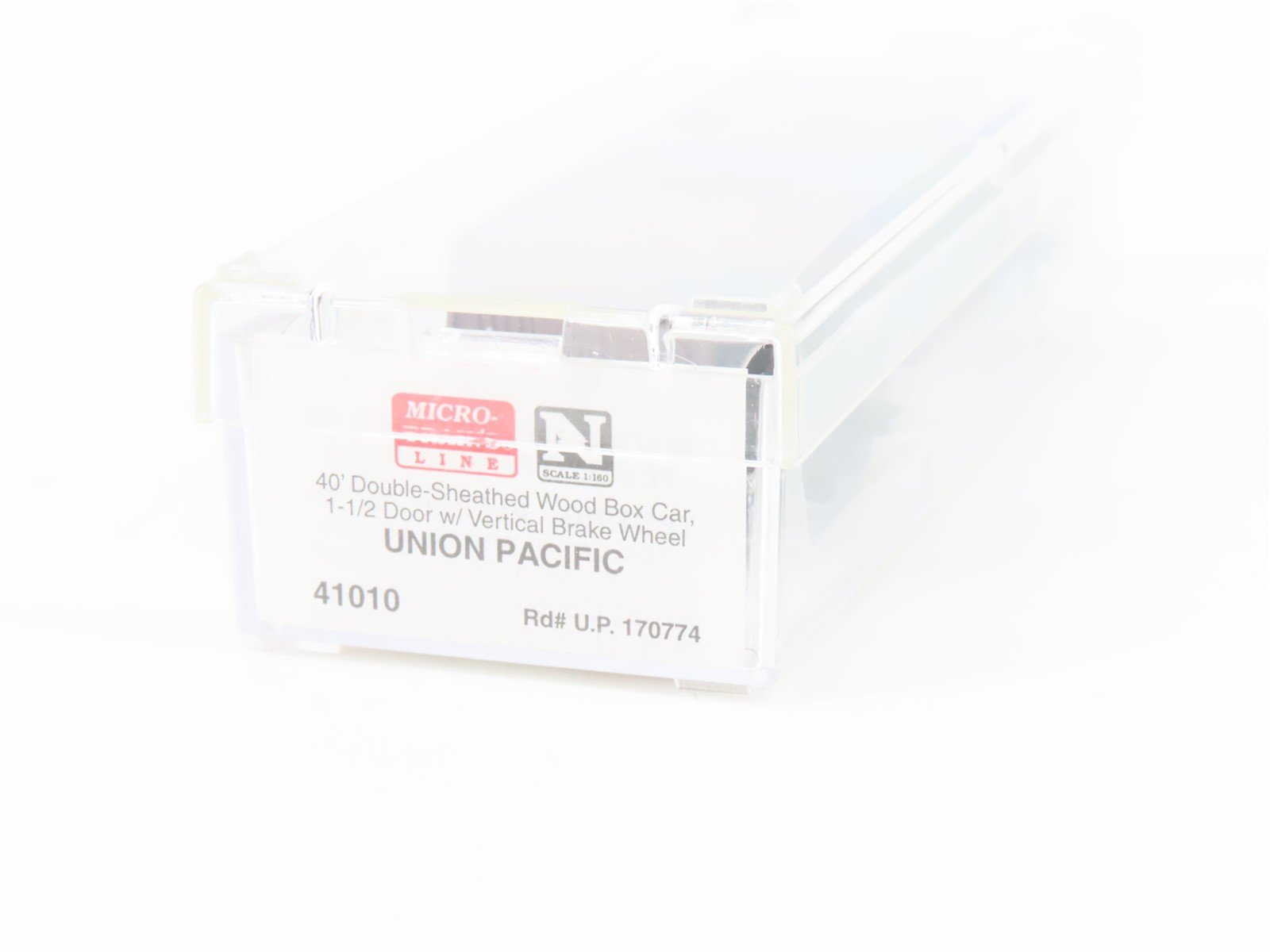 N Scale Micro-Trains MTL 41010 Union Pacific 40' Automobile Box Car #170774
