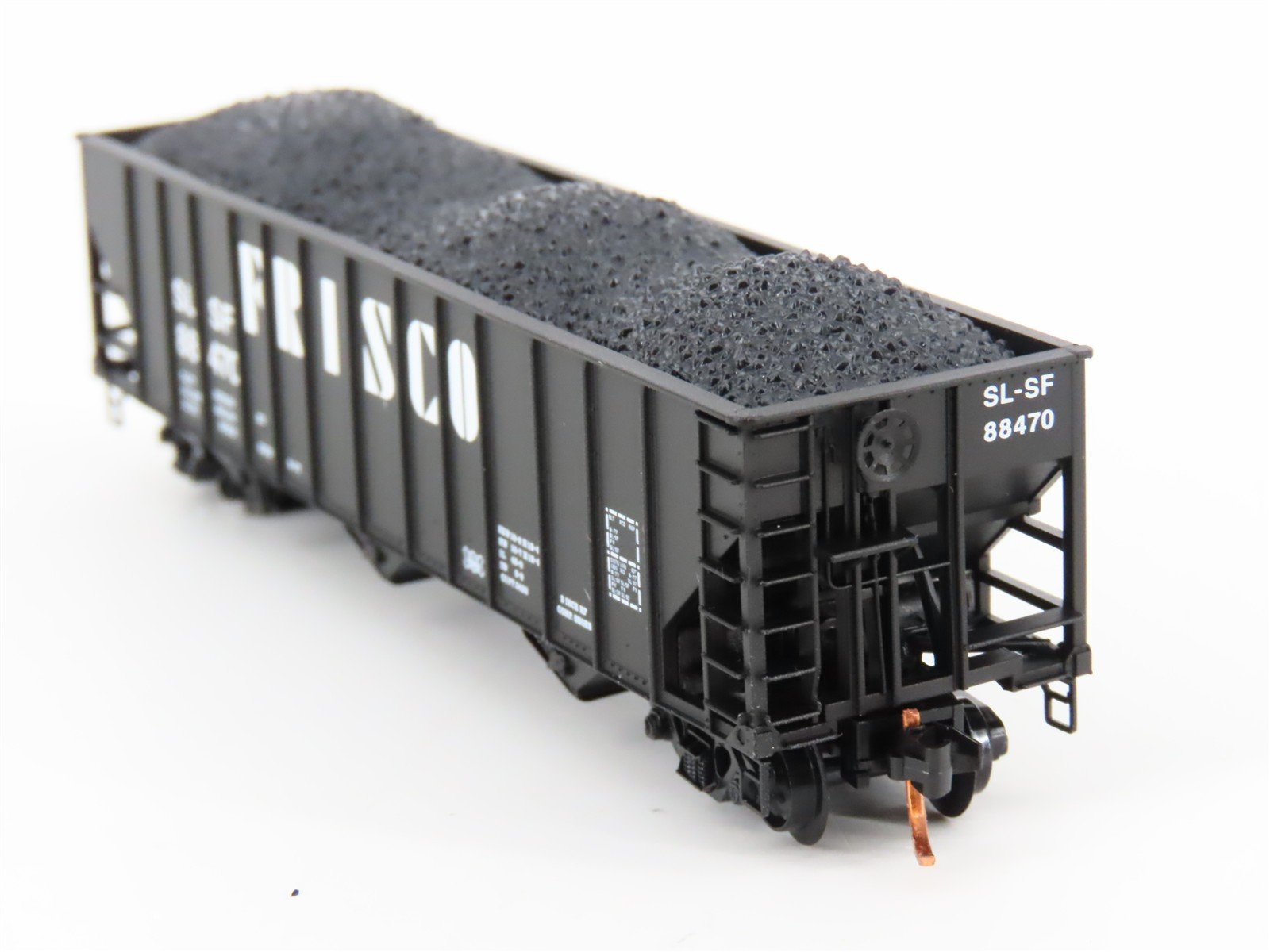 N Scale Micro-Trains MTL 10800170 SLSF 3 Bay Covered Hopper #88470 w/load