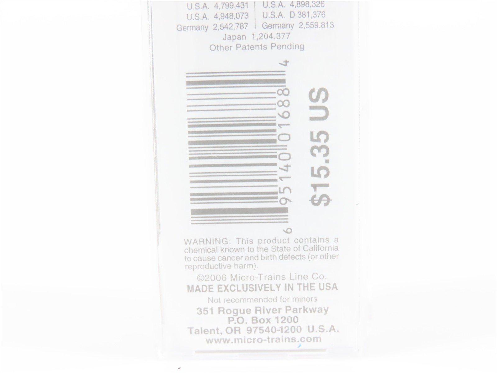 N Scale Micro-Trains MTL 10800170 SLSF 3 Bay Covered Hopper #88470 w/load