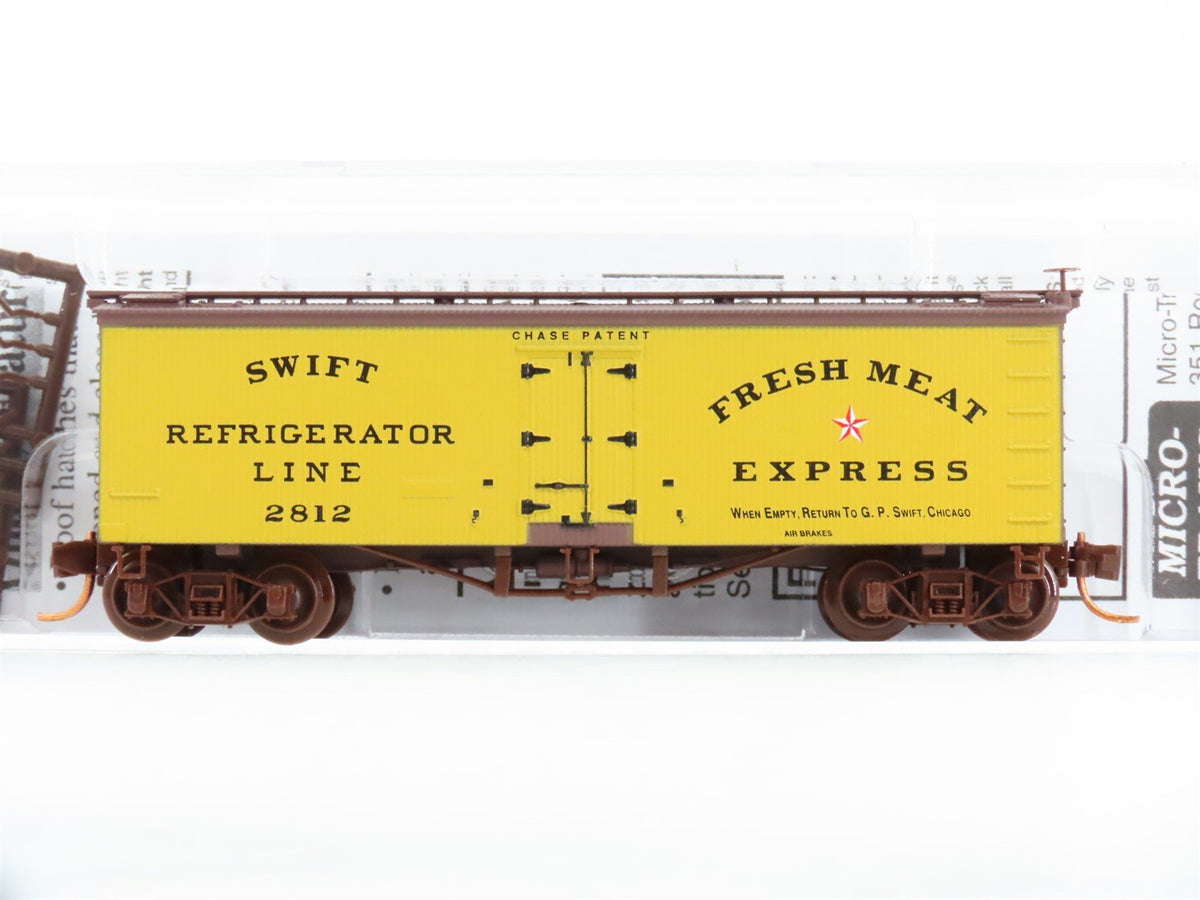 N Micro-Trains MTL 05800010 Swift Refrigerator Line 36&#39; Reefer Car #2812