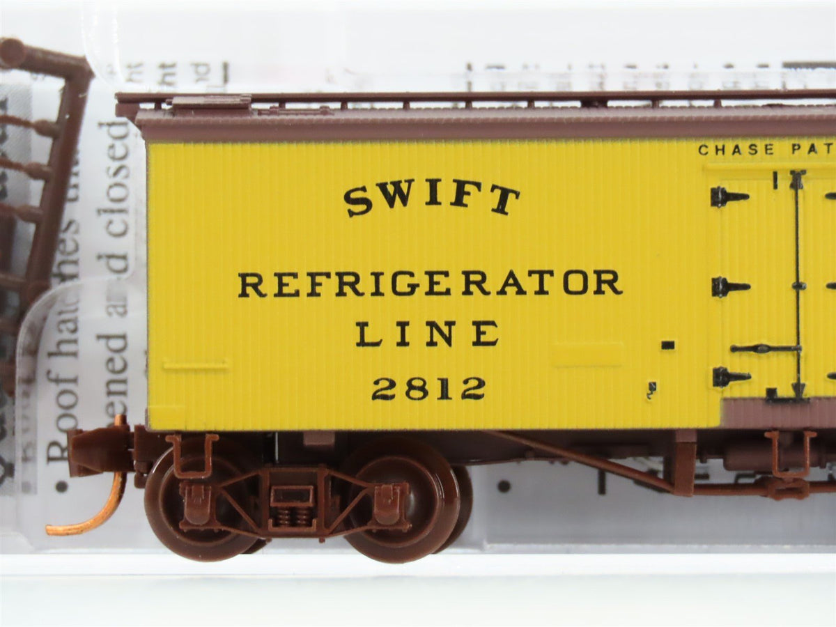 N Micro-Trains MTL 05800010 Swift Refrigerator Line 36&#39; Reefer Car #2812