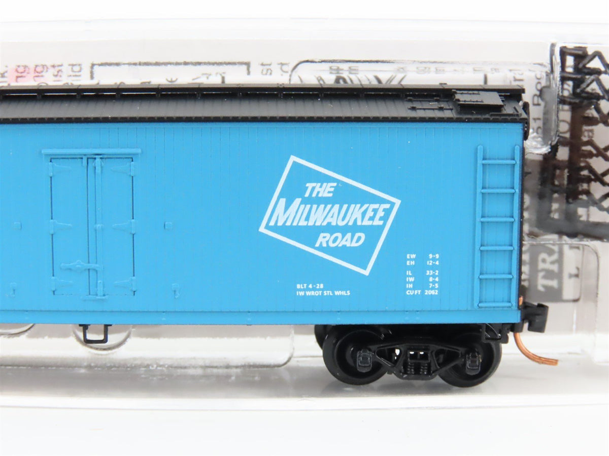 N Scale Micro-Trains MTL 47360 MILW Milwaukee Road 40&#39; Wood Reefer #79031