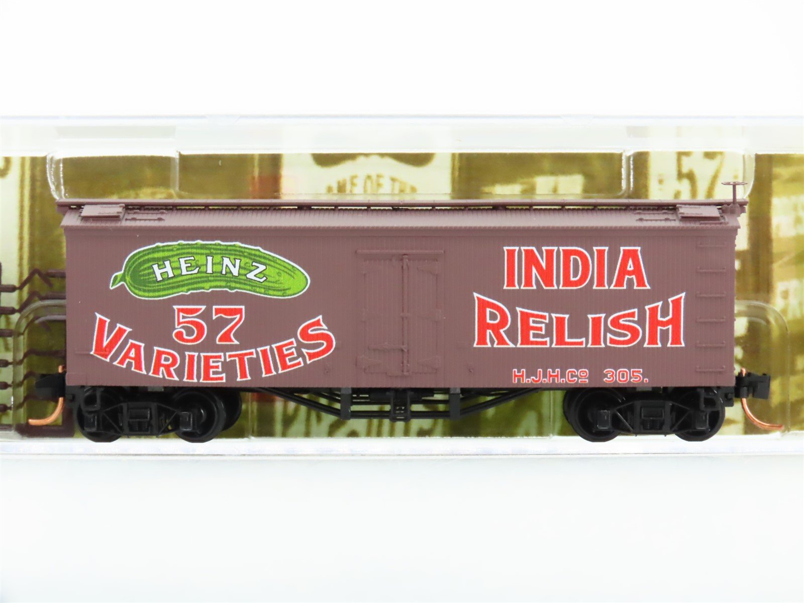 N Scale Micro-Trains MTL 05800320 Heniz Car #7 36' Wood Ice Reefer Car #305