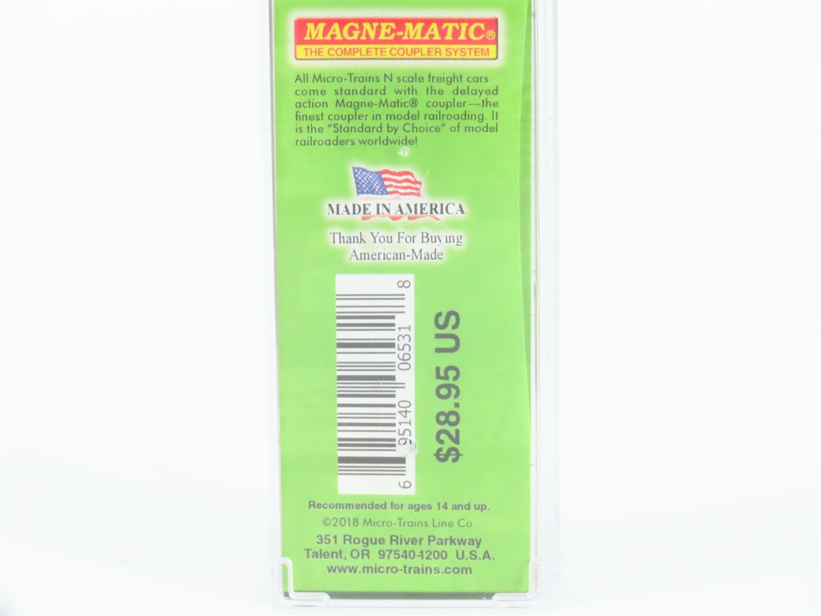 N Scale Micro-Trains MTL 05800320 Heniz Car #7 36' Wood Ice Reefer Car #305