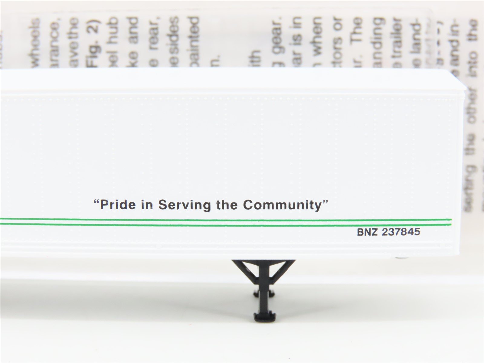 N Scale Micro-Trains MTL 67140 BNZ Intermodal Denver 45' Trailer #237845