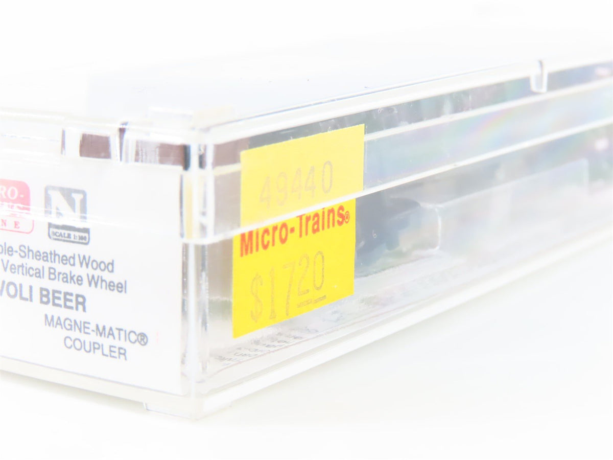 N Scale Micro-Trains MTL 49440 TUX Tivoli Beer 40&#39; Wood Reefer #5100