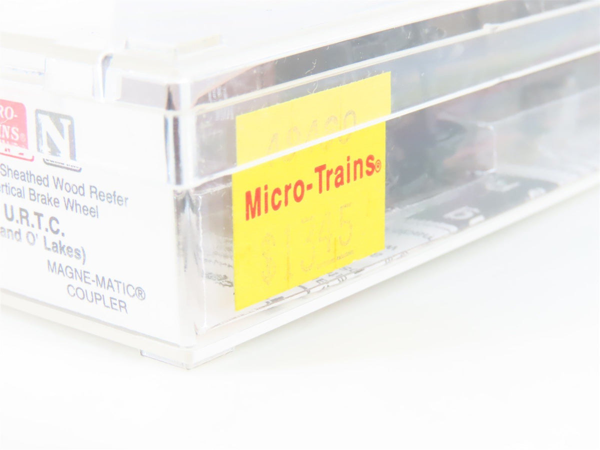 N Scale Micro-Trains MTL 49460 URTC Land O&#39; Lakes Butter 40&#39; Wood Reefer #10122