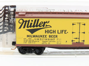 N Scale Micro-Trains MTL 49410 URTC Miller High Life Beer 40' Wood Reefer #93187