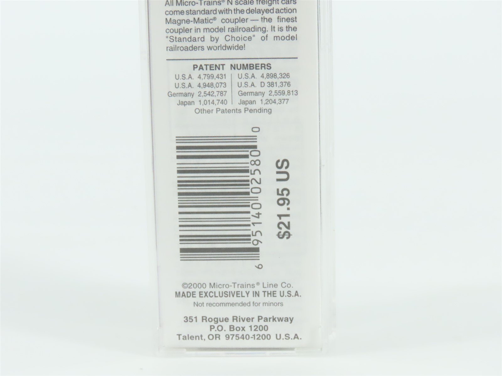 N Scale Micro-Trains MTL 49450 FBX Robin Hood Beer 40' Wood Reefer #5301