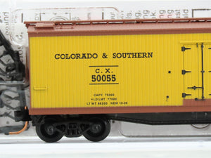 N Scale Micro-Trains MTL 04900370 CX Burlington Route 40' Wood Reefer #50055