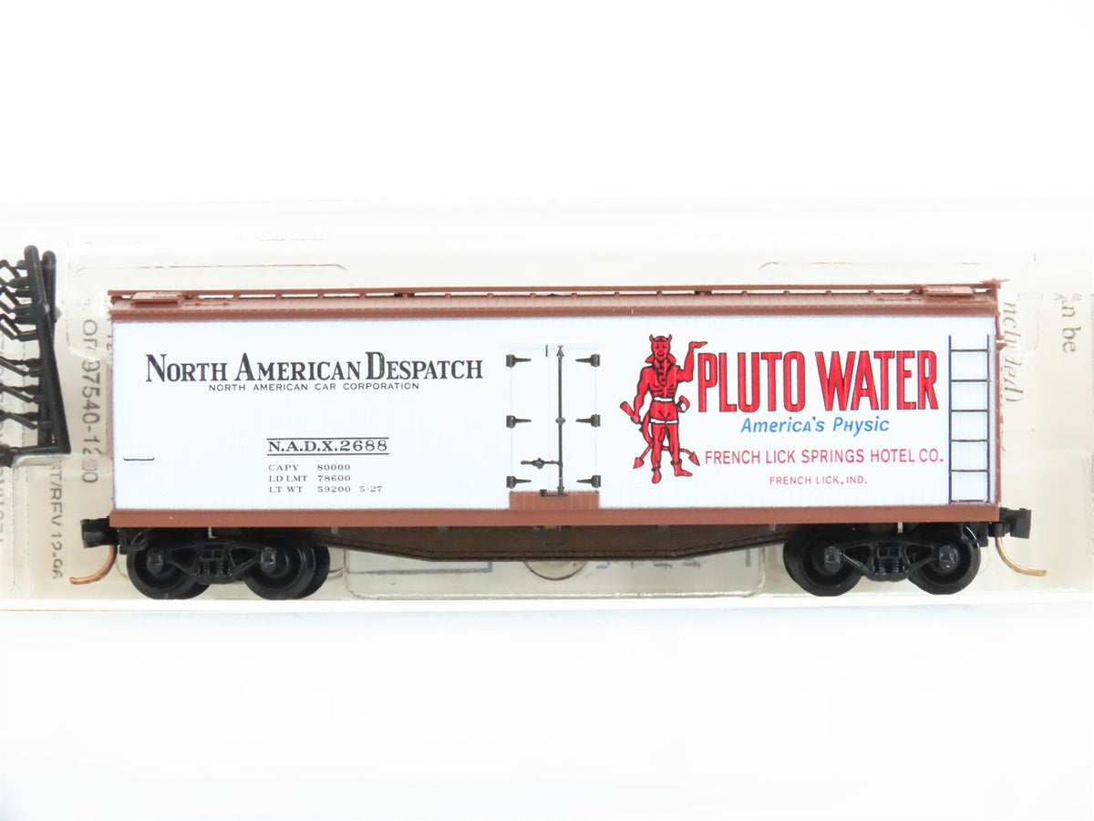 N Scale Micro-Trains MTL 49490 NADX Pluto Water 40&#39; Wood Reefer #2688