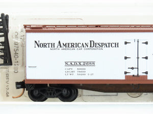 N Scale Micro-Trains MTL 49490 NADX Pluto Water 40' Wood Reefer #2688