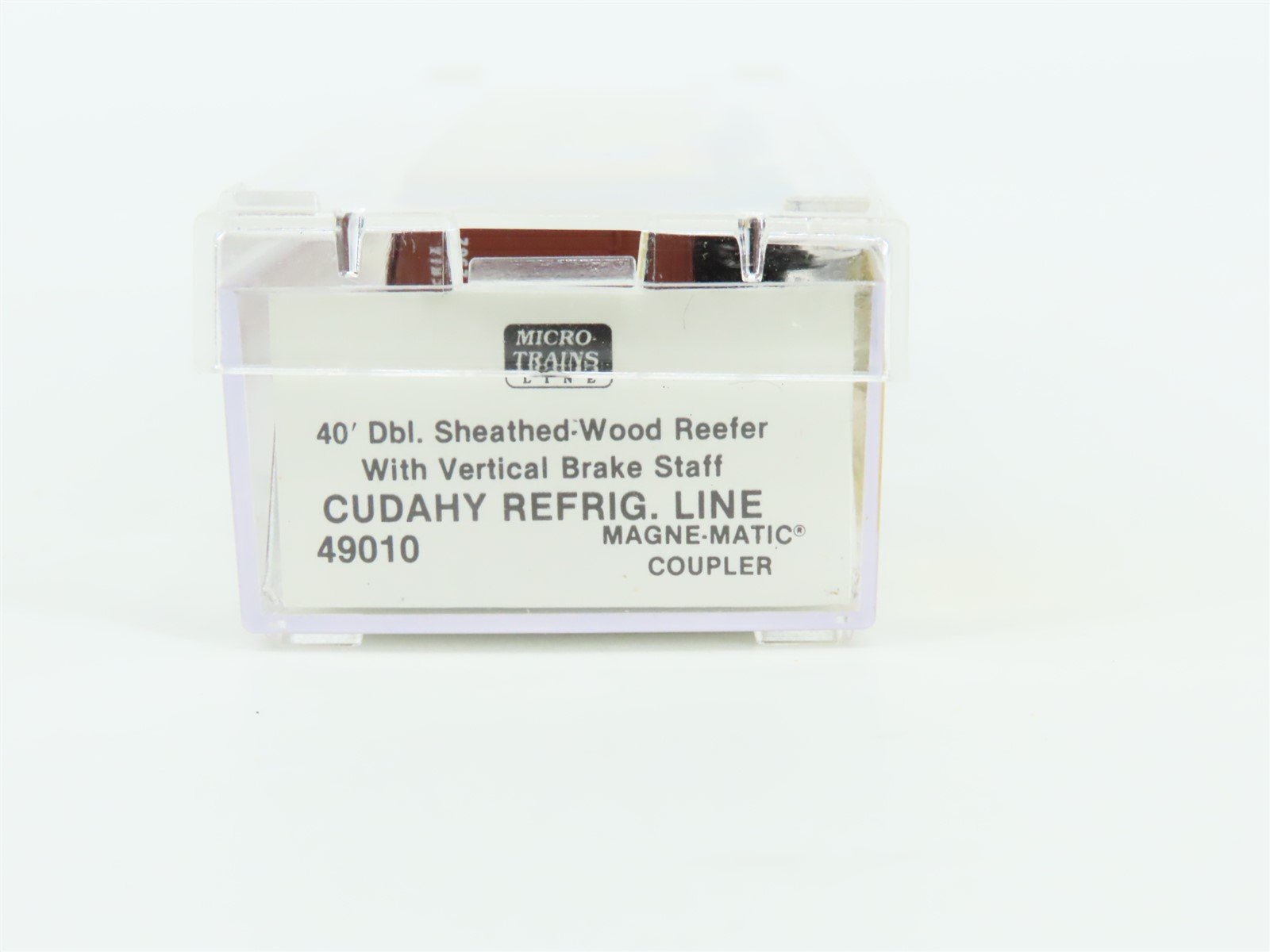 N Scale Micro-Trains MTL 49010 Old Dutch Cleanser 40' Wood Reefer #2962