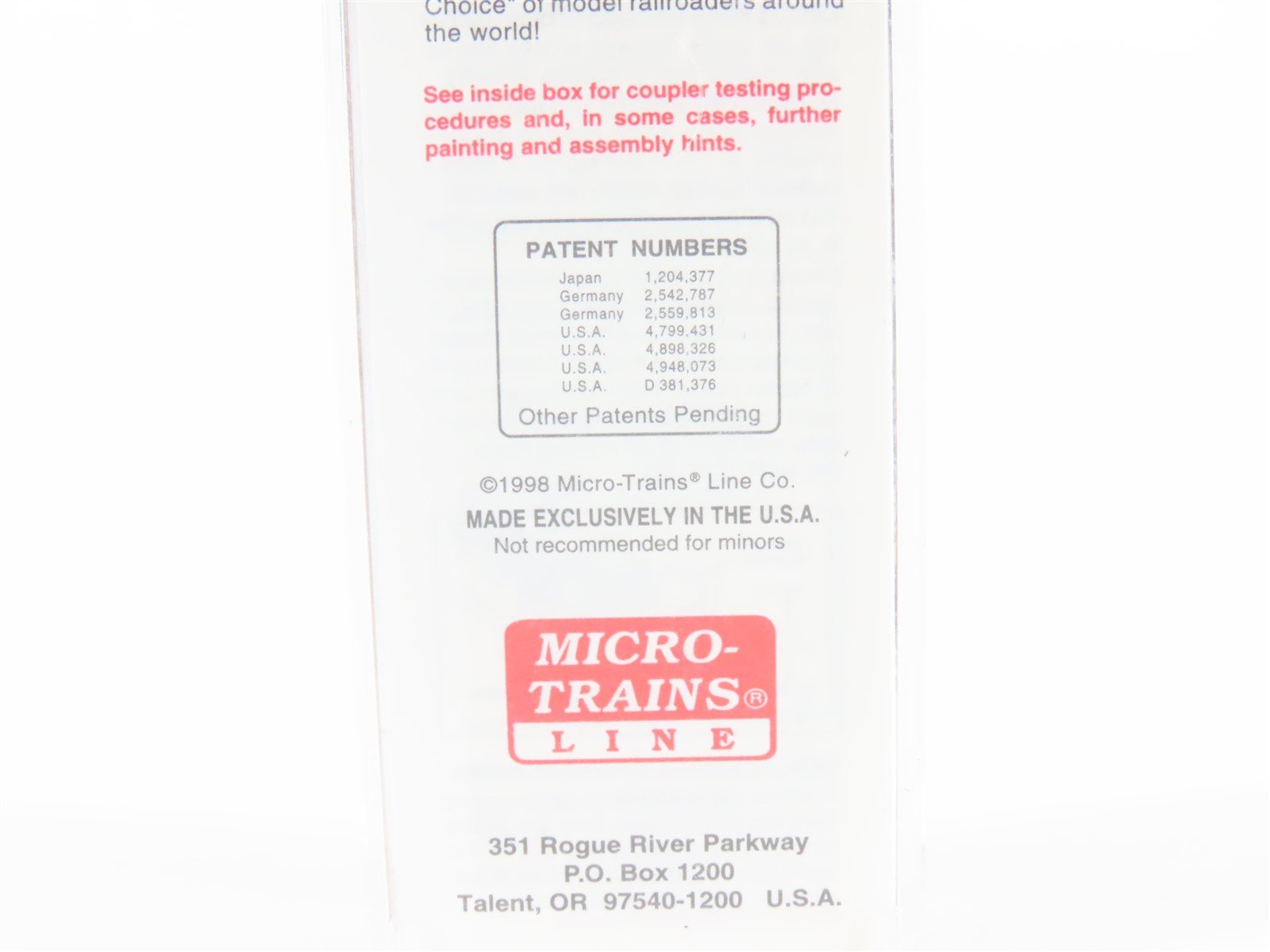 N Scale Micro-Trains MTL 49480 MACX Parrot Brand Potatoes 40' Wood Reefer #3300