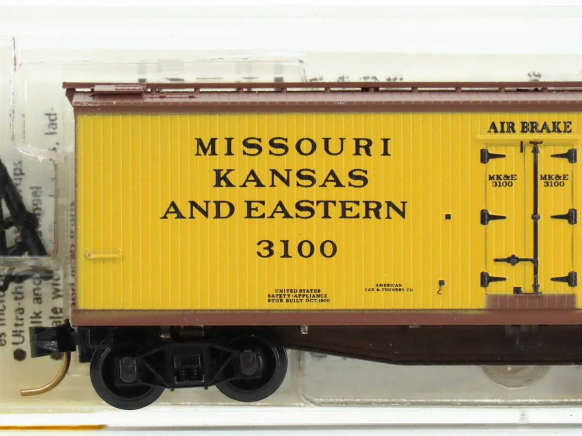 N Scale Micro-Trains MTL 49360 MKE Missouri Kansas Eastern 40&#39; Wood Reefer #3100
