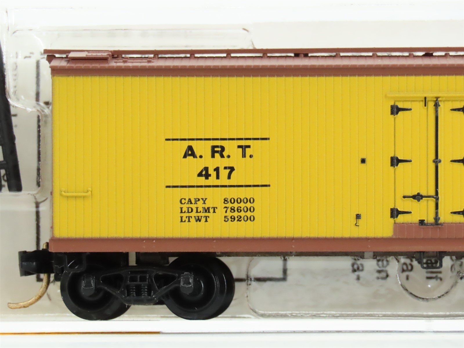 N Scale Micro-Trains MTL 49230 ART Crazy Water Crystals 40' Wood Reefer #417