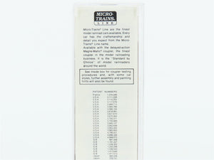 N Scale Micro-Trains MTL 49010 Old Dutch Cleanser 40' Wood Reefer #2962