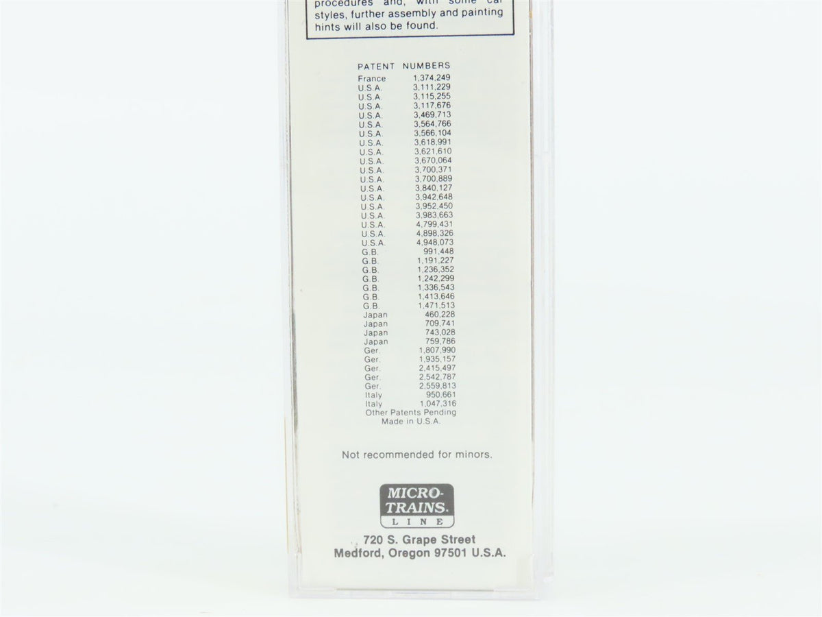 N Scale Micro-Trains MTL 49010 Old Dutch Cleanser 40&#39; Wood Reefer #2962