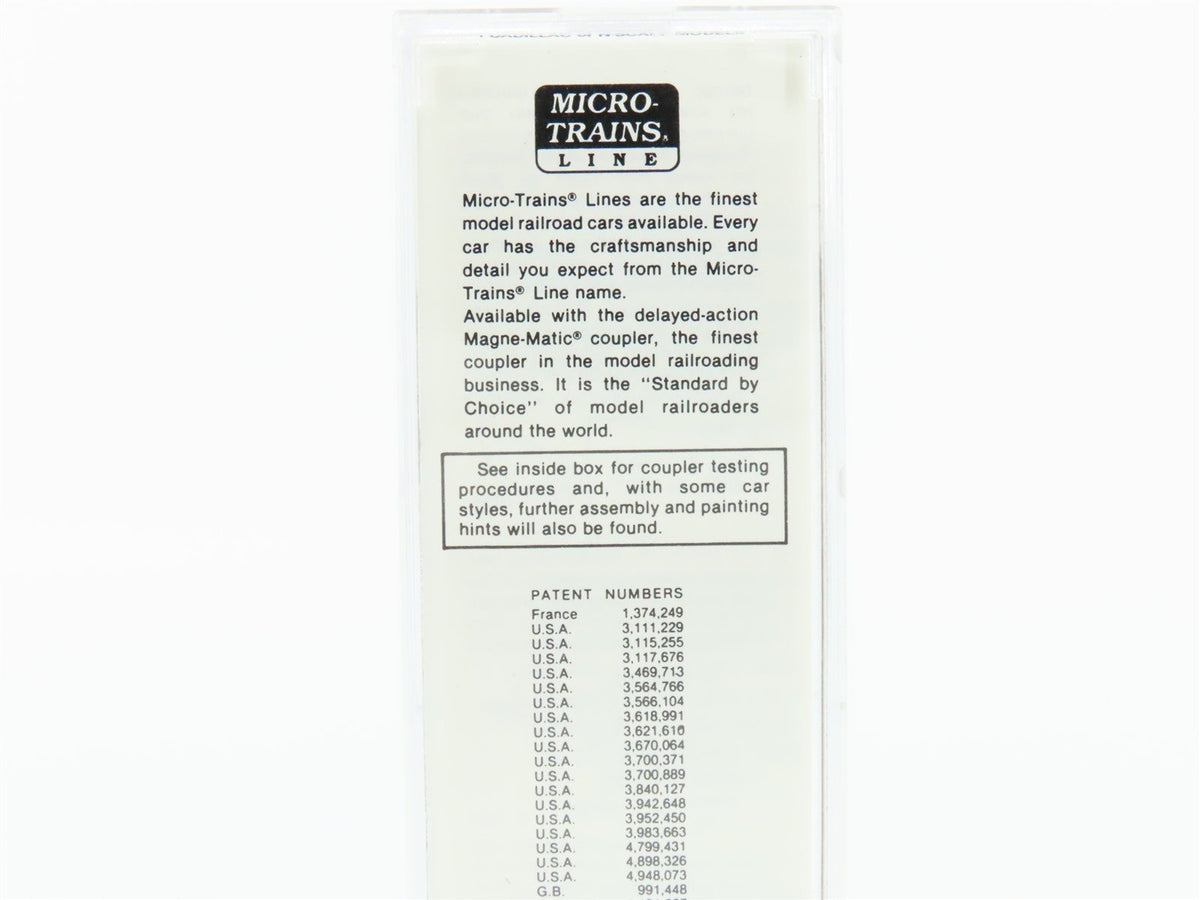 N Scale Micro-Trains MTL 49340 SBIX Stokely Vegetables 40&#39; Wood Reefer #12933