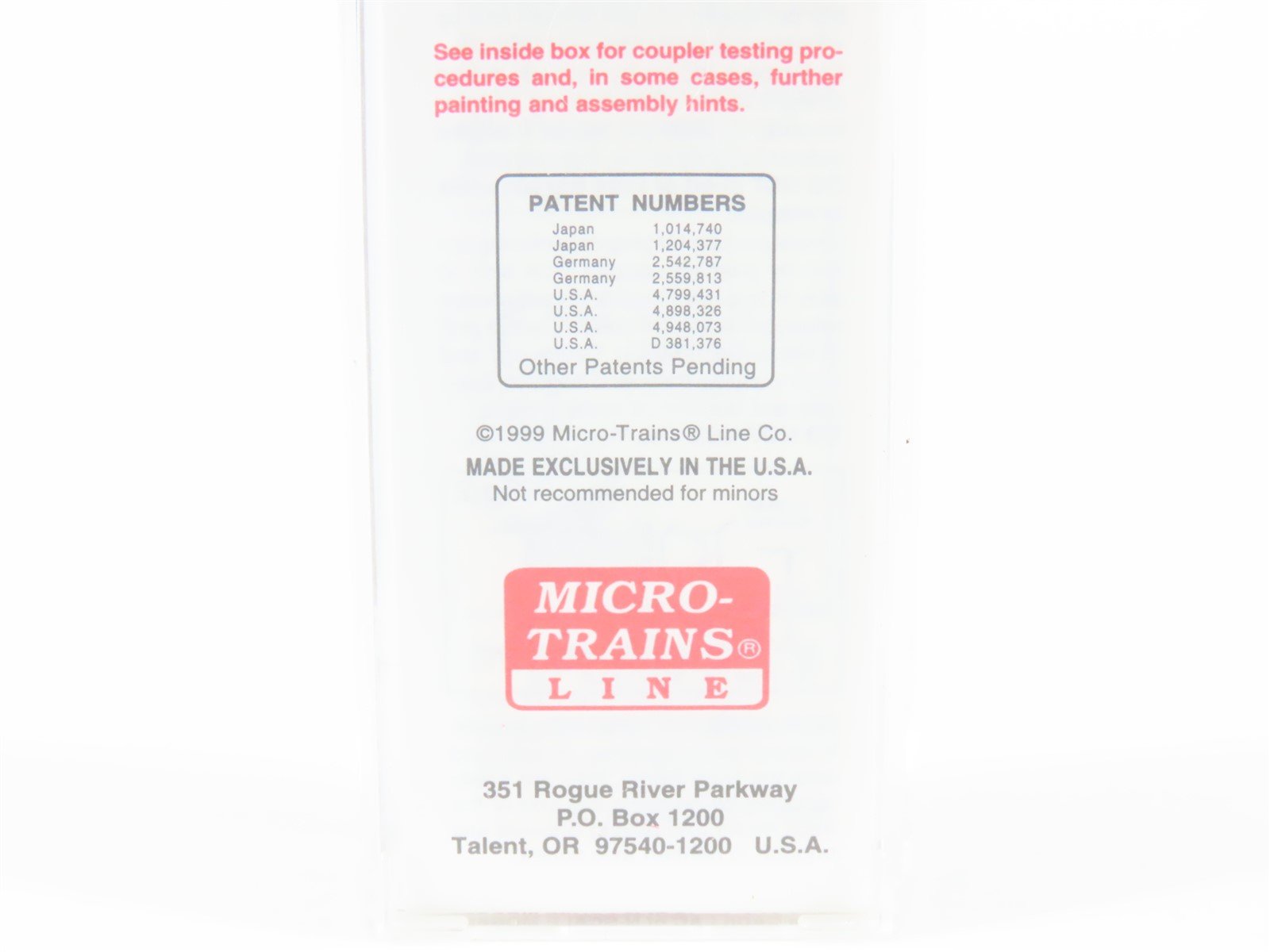 N Scale Micro-Trains MTL 49510 WIF West India Fruit & Steamship 40' Reefer #724