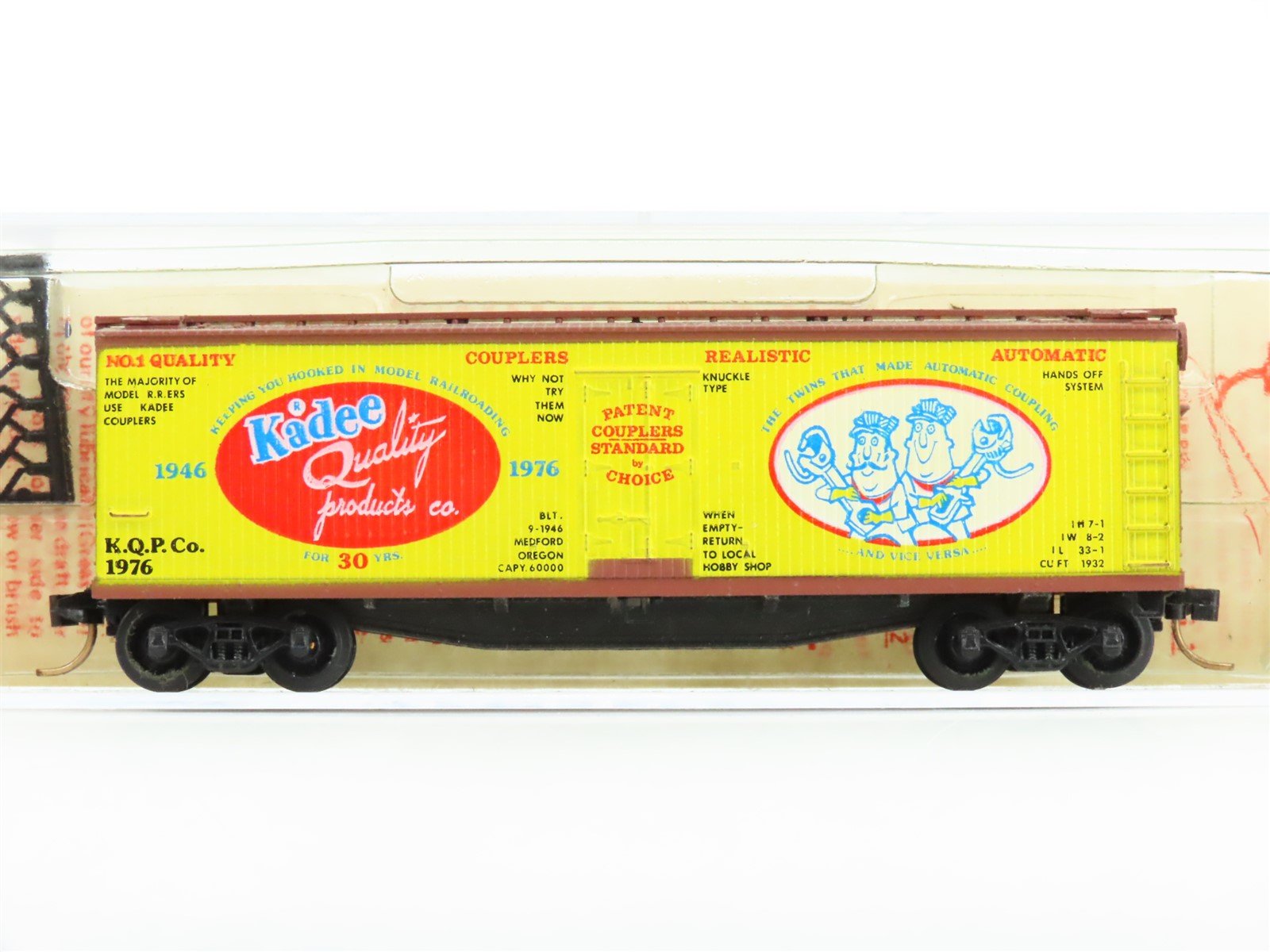 N Scale Micro-Trains MTL/Kadee 47990 Kadee 1946-76 40' Wood Reefer #1976