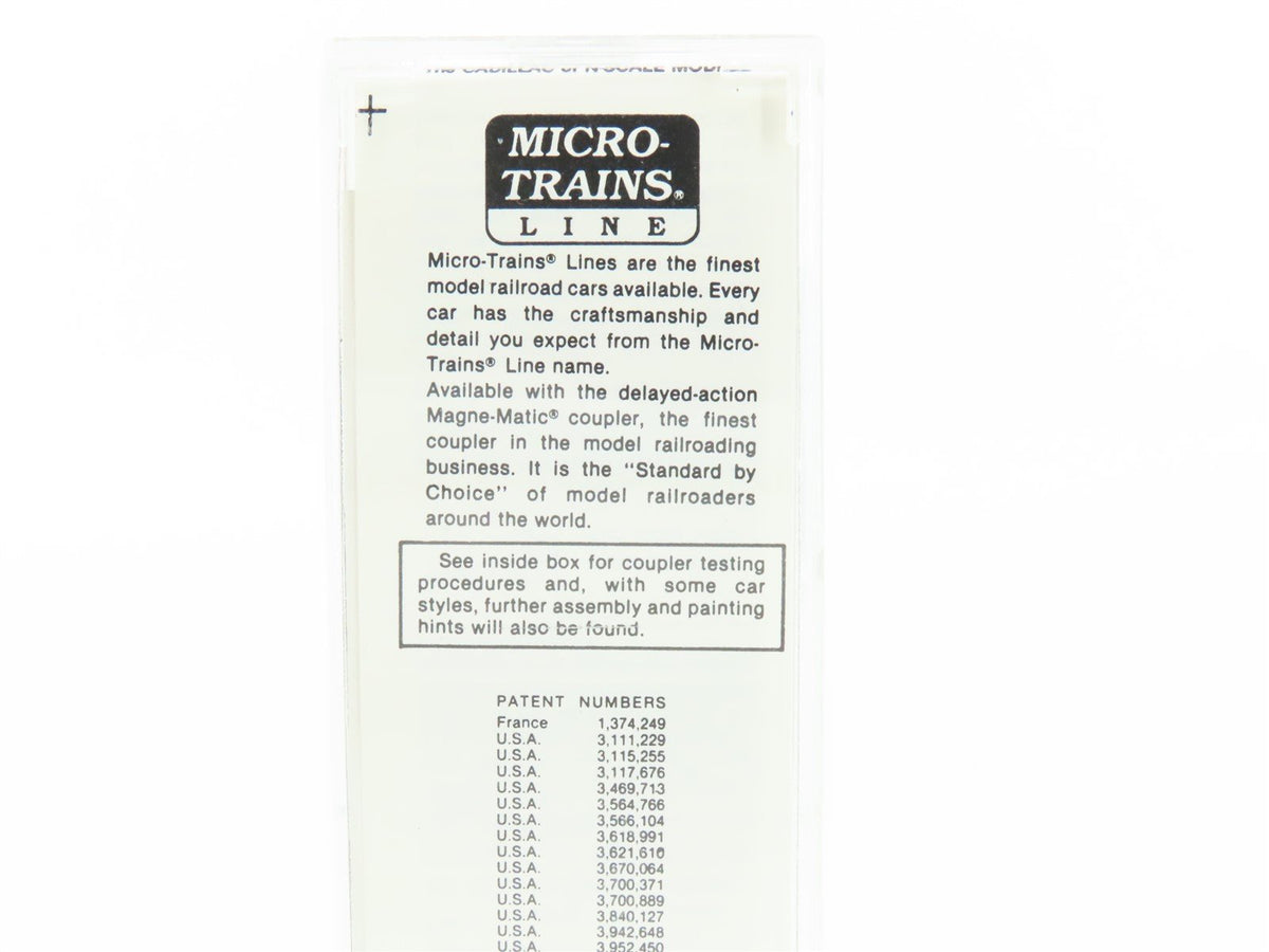 N Scale Micro-Trains MTL 49320 WRX Green Bay &amp; Western 40&#39; Wood Reefer #9453