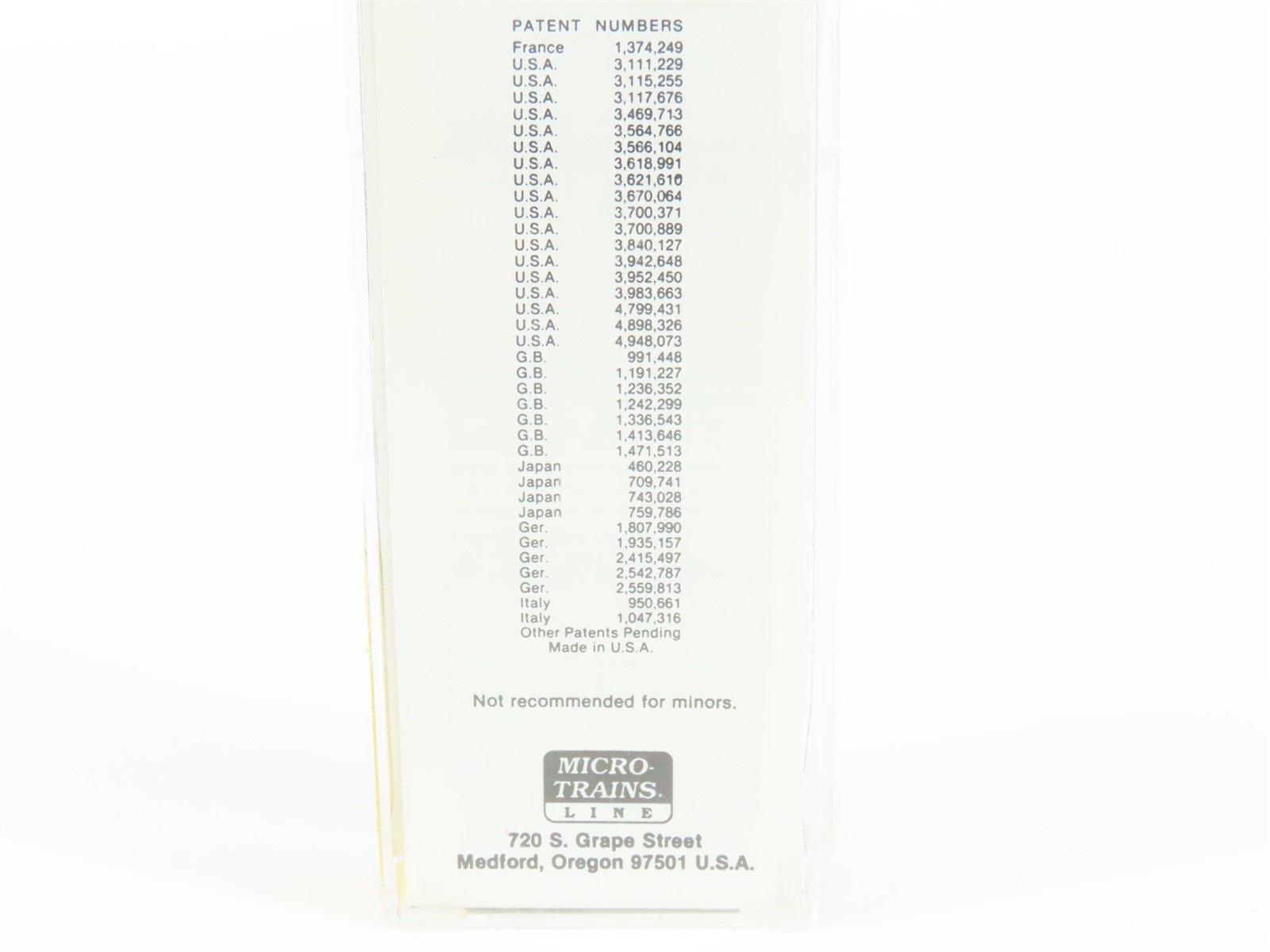 N Scale Micro-Trains MTL 49320 WRX Green Bay & Western 40' Wood Reefer #9453