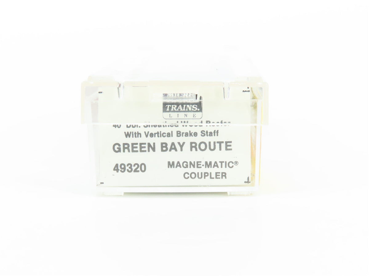 N Scale Micro-Trains MTL 49320 WRX Green Bay &amp; Western 40&#39; Wood Reefer #9453