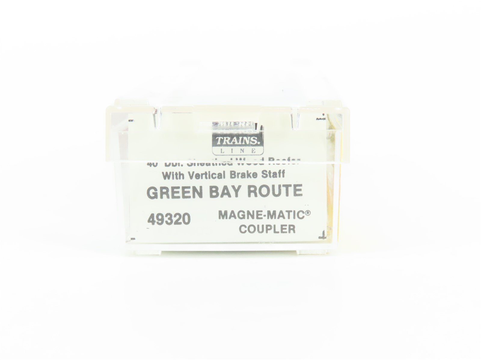 N Scale Micro-Trains MTL 49320 WRX Green Bay & Western 40' Wood Reefer #9453