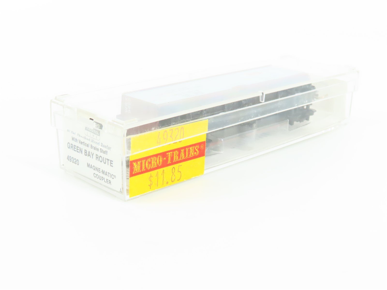 N Scale Micro-Trains MTL 49320 WRX Green Bay & Western 40' Wood Reefer #9453