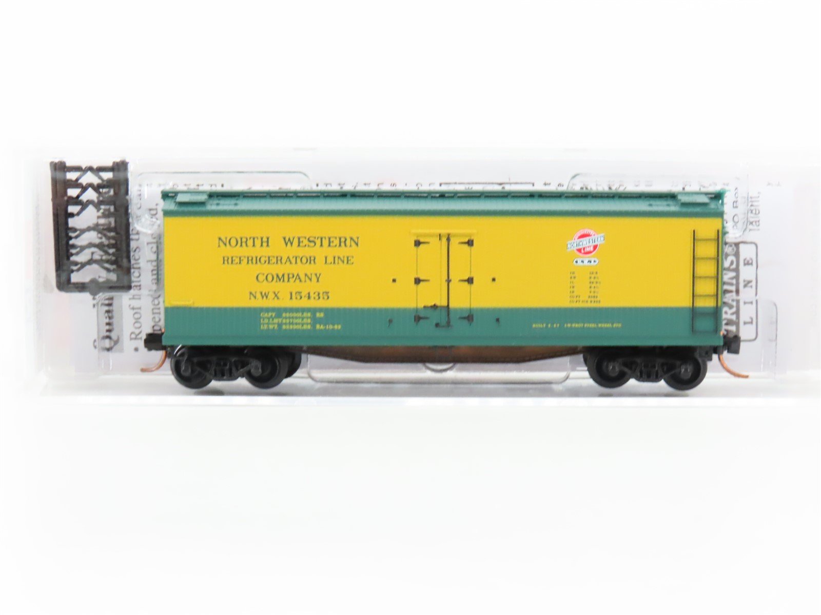N Scale Micro-Trains MTL 04900270 NWX North Western 40' Wood Reefer #15435