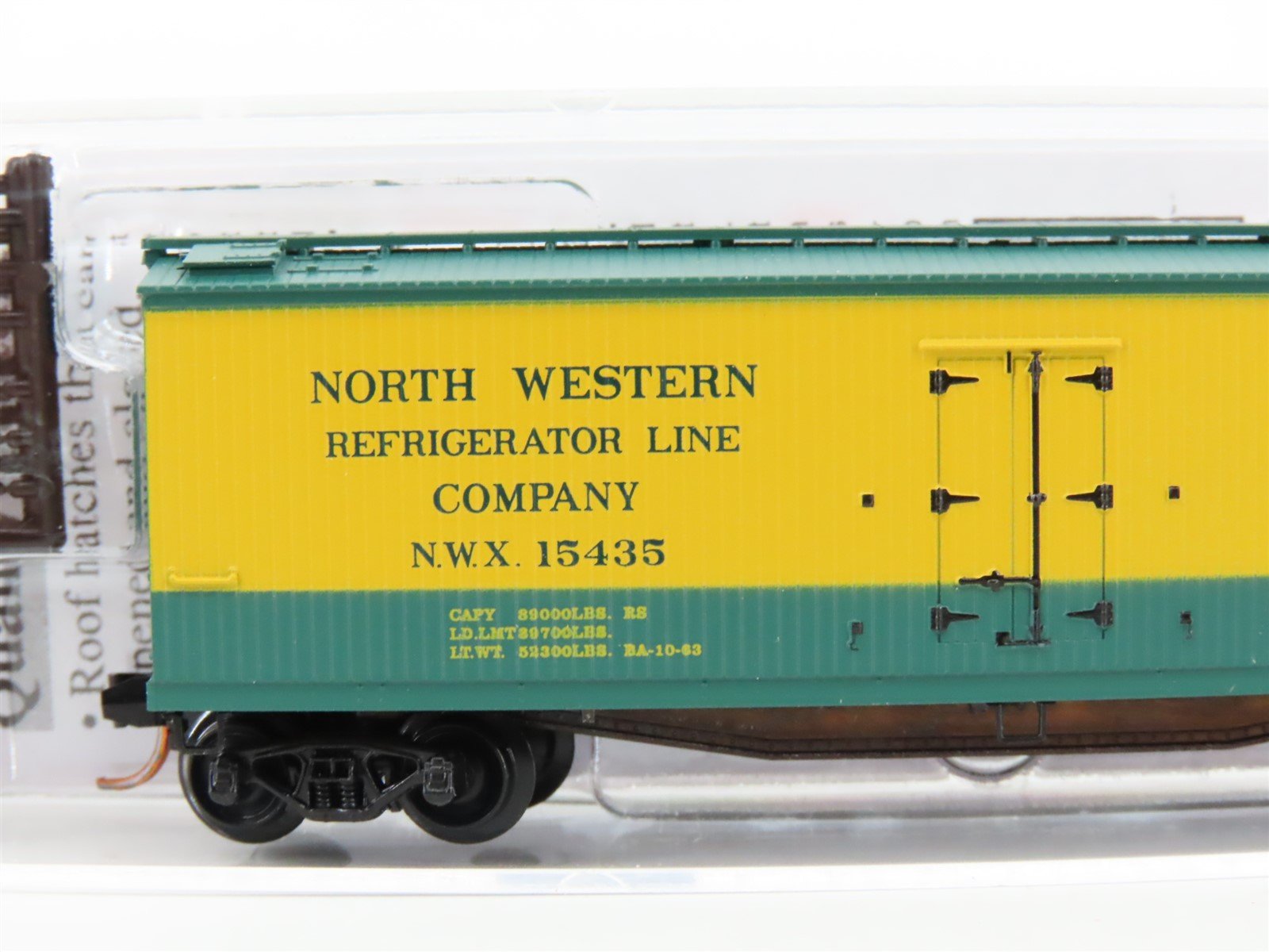 N Scale Micro-Trains MTL 04900270 NWX North Western 40' Wood Reefer #15435