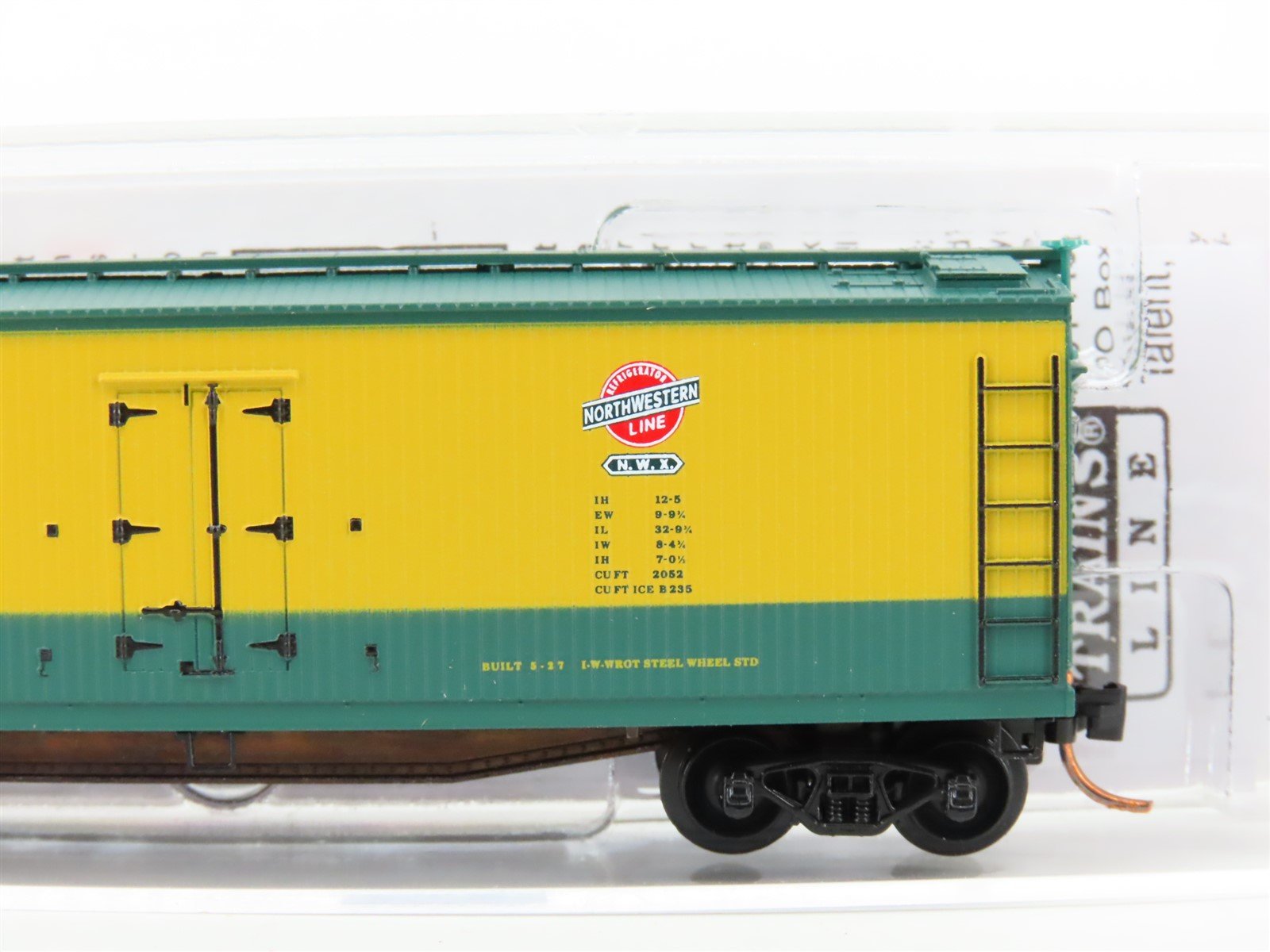 N Scale Micro-Trains MTL 04900270 NWX North Western 40' Wood Reefer #15435