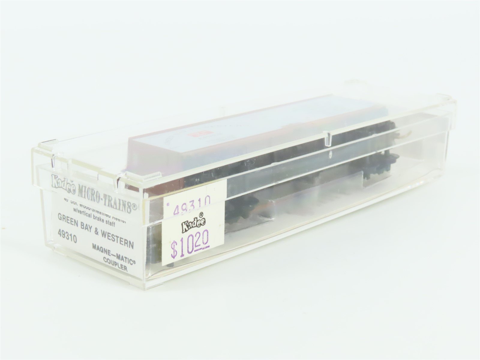 N Scale Micro-Trains MTL/Kadee 49310 WRX Green Bay Route 40' Reefer #9243