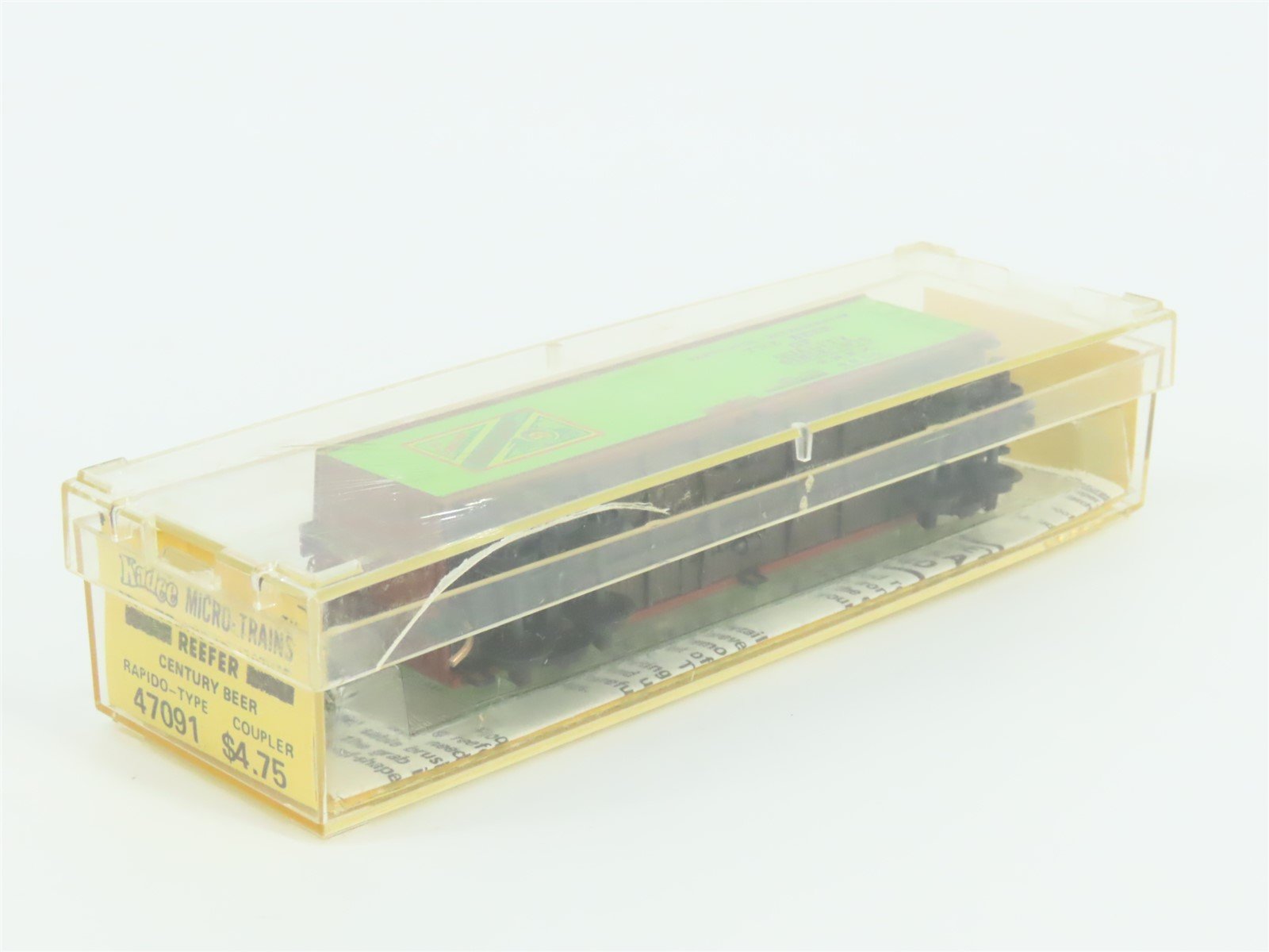 N Scale Micro-Trains MTL/Kadee 47091 SNBX Century Beer 40' Wood Reefer #4600