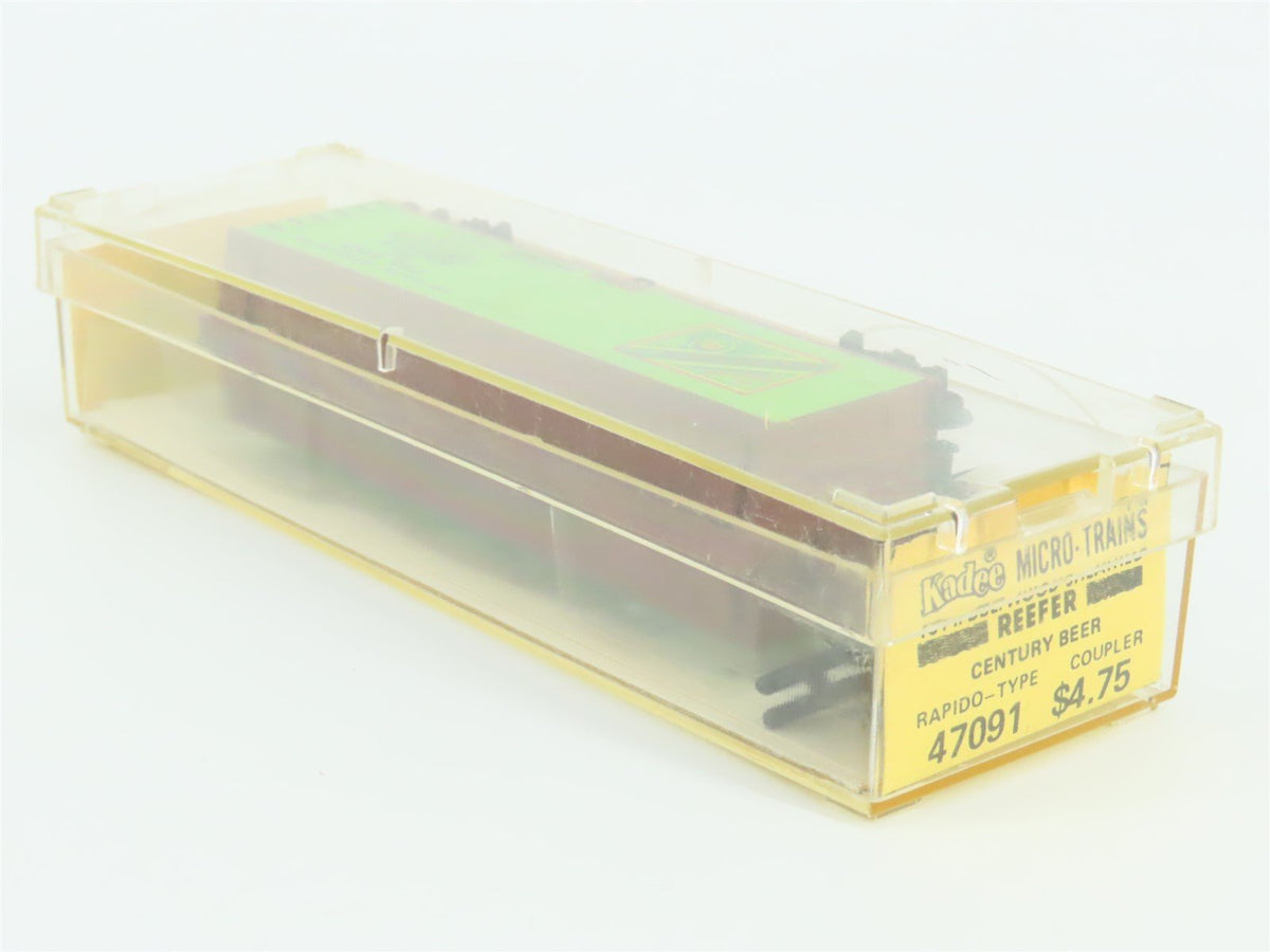 N Scale Micro-Trains MTL/Kadee 47091 SNBX Century Beer 40&#39; Wood Reefer #4600