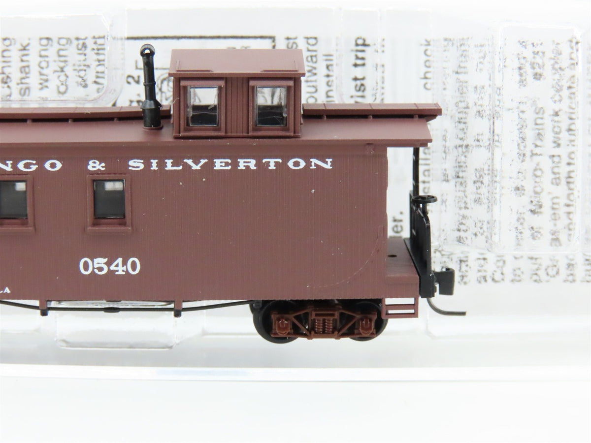 Nn3 Scale Micro-Trains MTL 81600030 DSNG Durango &amp; Silverton Caboose #0540