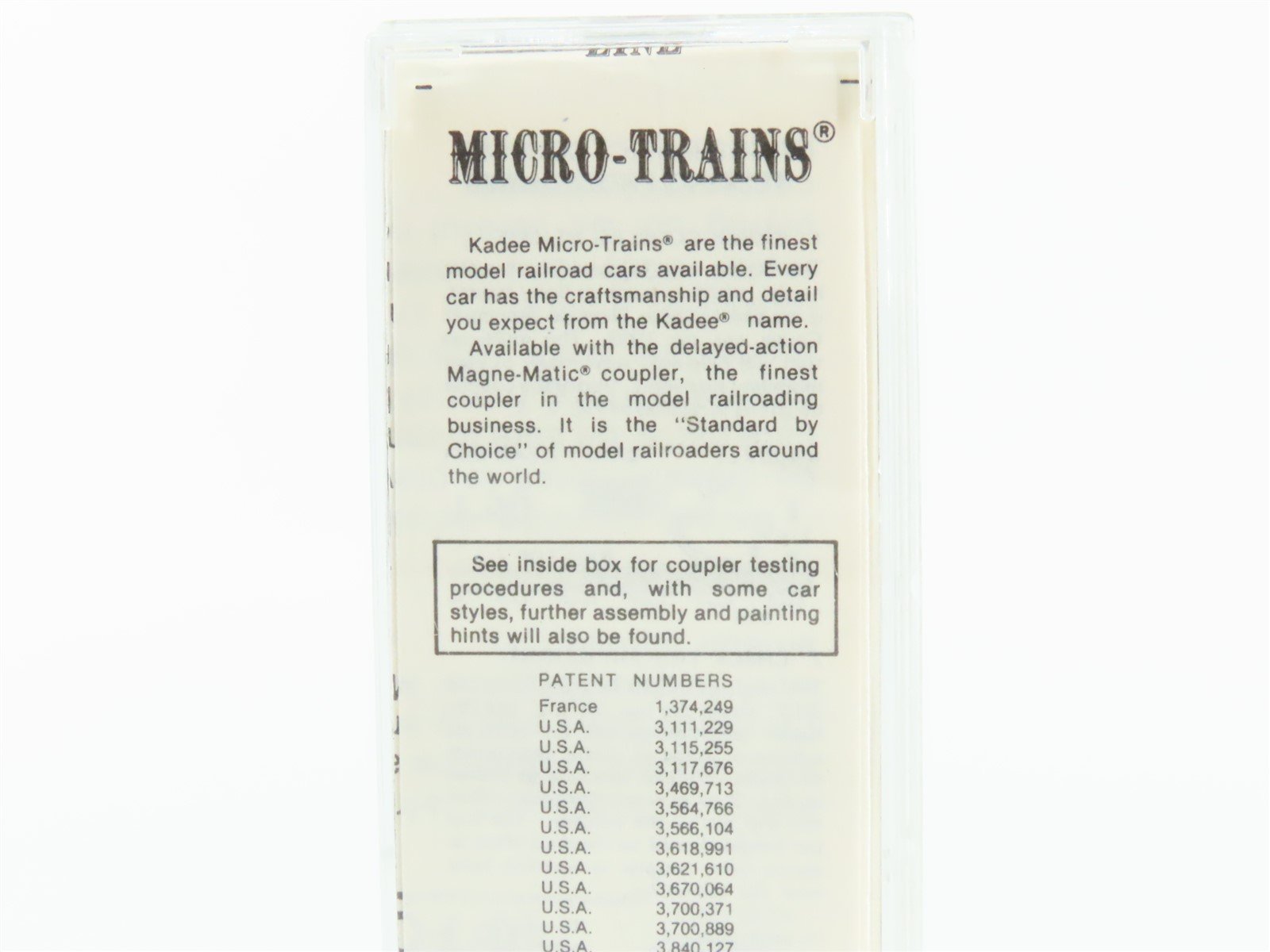 N Scale Micro-Trains MTL/Kadee 47310 RPRX Rath Packing Co 40' Wood Reefer #507